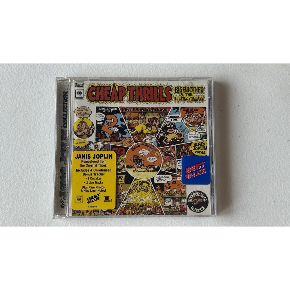 Cheap Thrills by Big Brother & the Holding Company (CD, 1987, Columbia)